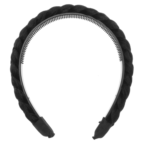 DRAFIDEEP 1Pc Lightweight Fashion Hair Band Braid Hoop Headband for Stylish Hair Decoration and Daily Wear