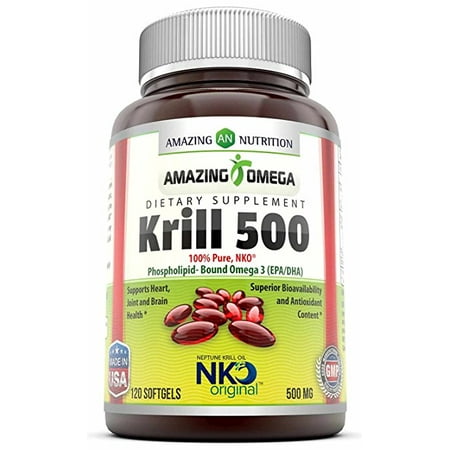 Amazing Omega NKO Neptune Krill Oil 500mg 240