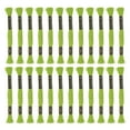thumbnail image 1 of Unique Bargains Fil à Broder Vert Vif, 8 m - 24 Écheveaux, 1 of 6