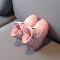 thumbnail image 6 of XXWXYD Toddler Boots Toddler Warm Children Luminous Cotton Light Boots Led Baby Girls Boys Kids Shoes Winter Casual Shoes for Simple Non Slip Breathable Shoe(18-24 Months,Pink), 6 of 6