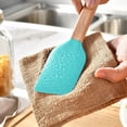 thumbnail image 5 of Silicone Spatula with Wooden Handle, Heat Resistant Kitchen Baking Turner, Nonstick Scraper for Mixing, Cooking, Cake Decorating, Batter, Food Preparation(Style A), 5 of 5