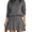 dark grey, variant on Women 2‑Piece Knit Outfit, Long Sleeve Sweater Top & Pleated Mini Skirt Set
