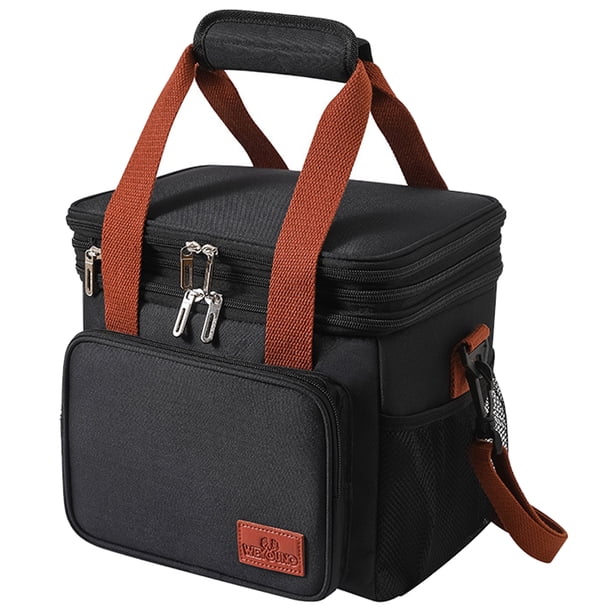 Insulated Lunch Bag for Women Men Kids, 17L Reusable Lunch Box Cooler