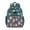 Pioneer Flower Floral-2, variant on Pioneer Flower Floral Print Pattern Backpack for School,Cute School Bag,Schoolbag with Adjustable Shoulder Straps & Padded Back,15.25"x11.5"x5.25"