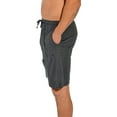 thumbnail image 2 of At the Buzzer Men's Pajama Shorts / Sleepwear / PJs (Charcoal, Large), 2 of 3