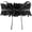 Lace Style- Black, variant on Fashion Women Faux Leather Bow Tie Waistband Elastic Stretch Waist Strap Cummerbund Waist Band Belt for Dress
