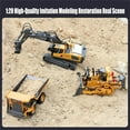 thumbnail image 5 of Mudsterz Construction RC Set of 4, Heavy-Duty RC Excavator for Adults, 360° Rotating Remote Control Excavators, RC Trucks and Dump Truck Set for Realistic Construction Play, 5 of 6