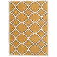 thumbnail image 1 of Linon Geo Kelli Hand Tufted Microfiber Polyester 2'x3' Rug in Yellow, 1 of 6