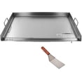 thumbnail image 1 of M.D.S Cuisine Cookwares Griddle Grill Stainless Steel 32" X 17" Plancha BBQ Heavy Duty Comal Outdoor Stove New, 1 of 5