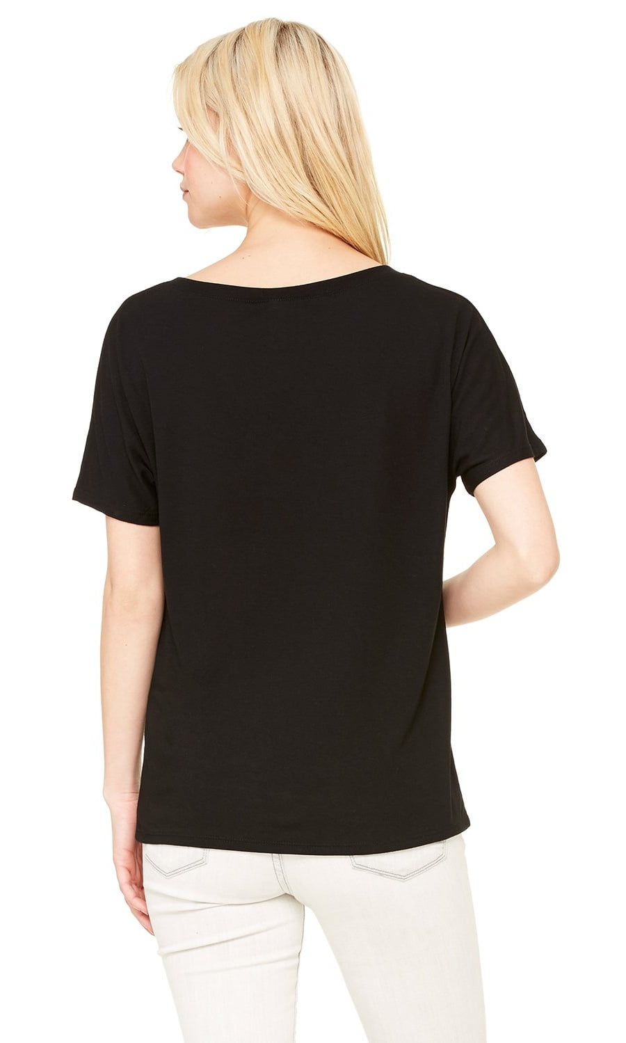 Women's Flowy Simple V-Neck T-Shirt