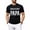 Black-37, variant on Men's 100% Cotton Papa Shirt, Funny Dad Shirts World's Best Papa Badge Graphic Tee
