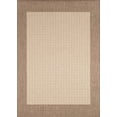 thumbnail image 4 of Couristan 5.25' x 7.5' Flatwoven Rectangular Area Throw Rug - Beige and Brown, 4 of 7