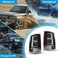 thumbnail image 4 of Tail Lights Fit 2009-2018 Dodge Ram 1500/2500/3500 and 2019 Ram Classic,Sequential Signal Function,Tail Lamp Replacement Assembly(Clear Lens), 4 of 10