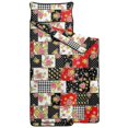 thumbnail image 2 of Pioneer Flower Floral Print Pattern Toddler Nap Mat for Teens Preschool Daycare, Teens Sleeping Mat Bag, Toddler Sleeping Bag with Pillow, 2 of 6