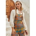 thumbnail image 4 of Stylish Bohemian Floral Jumpsuit with Wide Leg Pants and Adjustable Straps, (US 12-14)L, 4 of 12