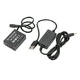 thumbnail image 4 of Ccdes NP‑W126 Dummy Battery DC Coupler Power Adapter With USB Drive Cable For XT2 XT3 XT20 XH1 XT20 X100F,NP‑W126 Dummy Battery DC Coupler Kit,USB DC Coupler Dummy Battery, 4 of 8