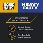 Liquid Nails Heavy Duty 10 oz. White Low VOC Construction Adhesive