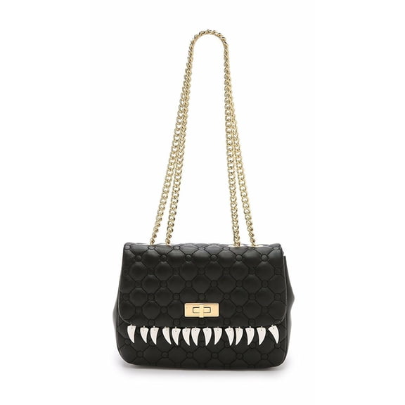 Moschino Women's Cheap and Chic Shoulder Bag, Black, One Size