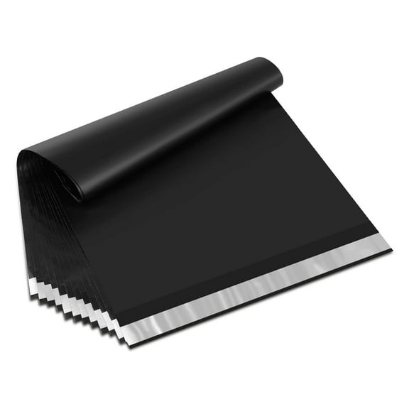 SSBM Black Poly Mailers, 9x12 Inch, 1000 Pack, Glamour Shipping Mailers, Peel and Seal Strip Adhesive Envelopes