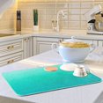 thumbnail image 6 of IAUYY 16 x 18 Inch Dish Drying Mat Dish Drying Mat Microfiber Kitchen Mats Large Counter Absorbent Dish Pad Drainer Rack A Paper Texture, 6 of 8