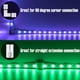 thumbnail image 3 of Kit completo de conector de tira LED de 12 piezas, compatible con extensión de adaptador sin soldadura sin espacios Xemadio 222153, 3 of 9