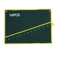 thumbnail image 2 of 1Pc Durable Canvas Spanner Wrench Tool Roll Up Storage Bag Green 14 Pockets, 2 of 2