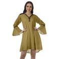 thumbnail image 1 of Moomaya Robes Aguichant Brodées Femmes Été Boho Robes de Plage Femmes, 1 of 4