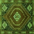 thumbnail image 1 of Ahgly Company Indoor Square Persian Green Traditional Area Rugs, 5' Square, 1 of 1