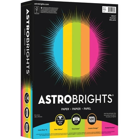 - Astrobrights, NEE99608, Color Paper -