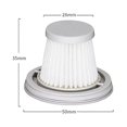thumbnail image 4 of Hepa Filter For Vacuum Cleaner Mini Handheld Vacuum Cleaner Hepa Filter For Handheld Vacuum, 4 of 5