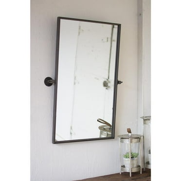Kalalou Inc Adjustable Metal Wall Mirror