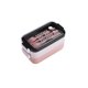 thumbnail image 2 of Advancent Fiambrera con cubiertos, aislamiento de doble capa, contenedor de alimentos para niñas, caja de almacenamiento de plástico con Mostrada Rosado, 2 of 6