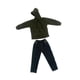 thumbnail image 5 of 2 Piezas de Sudaderas con Capucha Y Pantalones Vaqueros de Moda 1/6 para Figuras de Modelos de Muñecas de 12 Pulgadas, 5 of 9