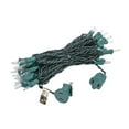 thumbnail image 4 of Novelty Lights 50 Light Christmas Mini Light Set, Green Wire, 25' Long Clear, 4 of 5