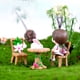thumbnail image 4 of Injueey 3 uds banco en miniatura de resina de diseño silla juguete casa Micro decoración hogar muebles suculentas Accesorios Jardín y Patio Injueey HA077389-01, 4 of 6