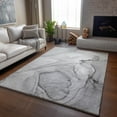 thumbnail image 6 of Addison Rugs Mayfield Washable Transitional Watercolors Gray Rectangle Rug, 9' x 12', 6 of 6