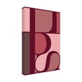 thumbnail image 2 of Trademark Fine Art 'Lips Typographic' Canvas Art by TypeLike, 2 of 3