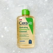 CeraVe Hydrating Foaming Oil Cleanser, Daily Face Wash For Dry to Very Dry Skin, 8 fl oz