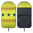 thumbnail image 6 of POLERO Car Seat Towel Cover, Compatible with Truck Seat Van, Terry Cloth Car Seat Cover for Trucks Cars, Softball Star Design, 6 of 7