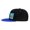 Blue, variant on Customize Picture Children's Baseball Cap, Colorblock Flat-Brim Snapback Adjustable Hip-Hop Hat, Personalized Birthday Gift for Kids.