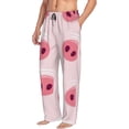 thumbnail image 2 of Easygdp Cute Pig Nose Men's Pajama Pant, Sleep Elastic Waistband Lounge Pants - XX-Large, 2 of 9