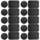 thumbnail image 5 of 20 placas metálicas universales para soportes magnéticos de teléfono para coche (negro), 5 of 5