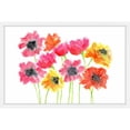 thumbnail image 3 of Marmont Hill "Bold Zinnias" by Thimble Sparrow Framed Painting Print, 3 of 5