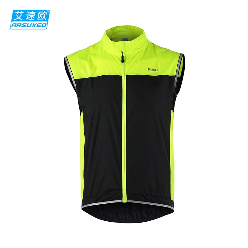 Download UHUSE - ARSUXEO Men Women Sleeveless Cycling Jacket MTB ...