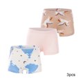 thumbnail image 2 of Esaierr Toddler Kids Girls Briefs Underwear 2-12Y Little Girls Shorts Panties 3 Pack Soft Four Corners Shorts Cotton Boyshort Underwear Baby Undies, 2 of 8