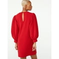 thumbnail image 4 of Free Assembly Women's Puff Sleeve Dress, 4 of 5