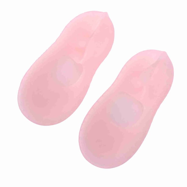 Calcetines De Silicona, 1 Par De Calcetines Suaves De Aloe, Calcetines De Gel De Silicona Para El Talón, Calcetines Hidratantes Antideslizantes Para Mujeres, Hombres