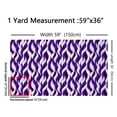 thumbnail image 3 of Feelyou Purple Stripes Fabric by the Yard 5 Yards, Abstract Ombre Home Decor Fabric by the Yard, Chic Geometric Sewing Fabric, Microfiber Bedroom Decor, 3 of 6