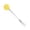 Lemon, variant on Creative Stainless Steel Fruit Forks, Thickened Dessert and Cake Appetizer Forks, Elegant Tableware for Parties and Daily Use, Party Supplies Strawberry