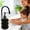 Black, variant on Taicans Glass Soap Dispenser 300ml,Rounded Bubble Design Press Pump Bottle,Refillable Shampoo Body Wash Lotion Container for Bathroom Kitchen